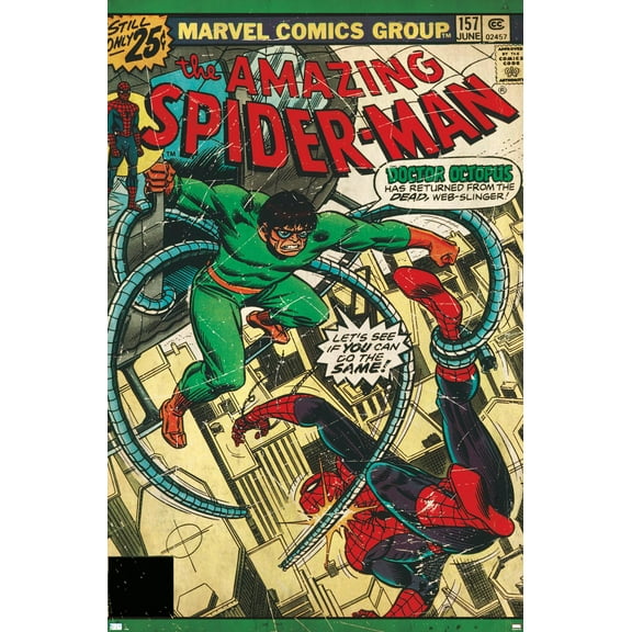 Marvel Comics - Spider-Man - Amazing Spider-Man #157 Wall Poster, 14.725" x 22.375"