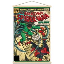 Marvel Comics - Spider-Man - Amazing Spider-Man #157 Wall Poster with Wooden Magnetic Frame, 22.375" x 34"