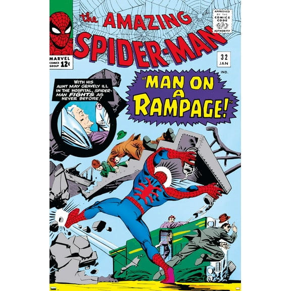 Marvel Comics Spider-Man - Amazing Spider-Man #32 Wall Poster, 22.375" x 34"