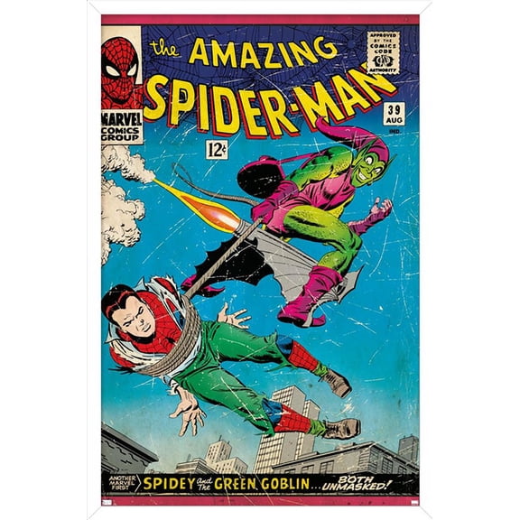 Marvel Comics - Spider-Man - Amazing Spider-Man #39 Wall Poster, 22.375" x 34", Framed