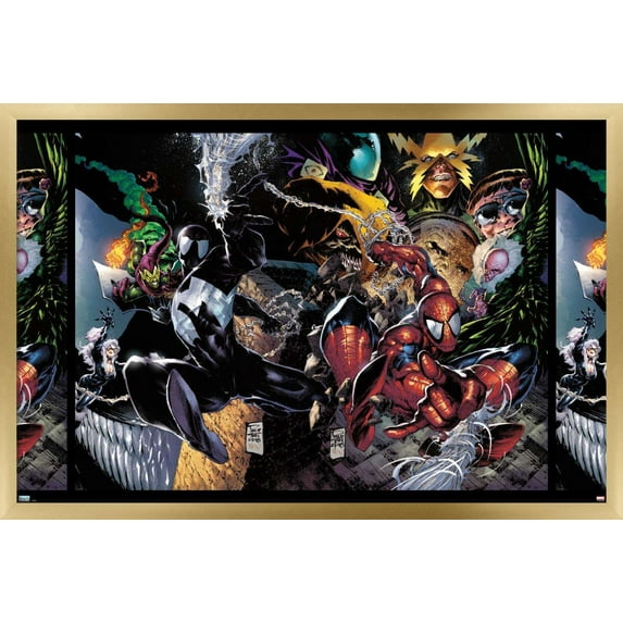 Marvel Comics - Spider-Man - Amazing Spider-Man #4 Wall Poster, 22.375" x 34", Framed