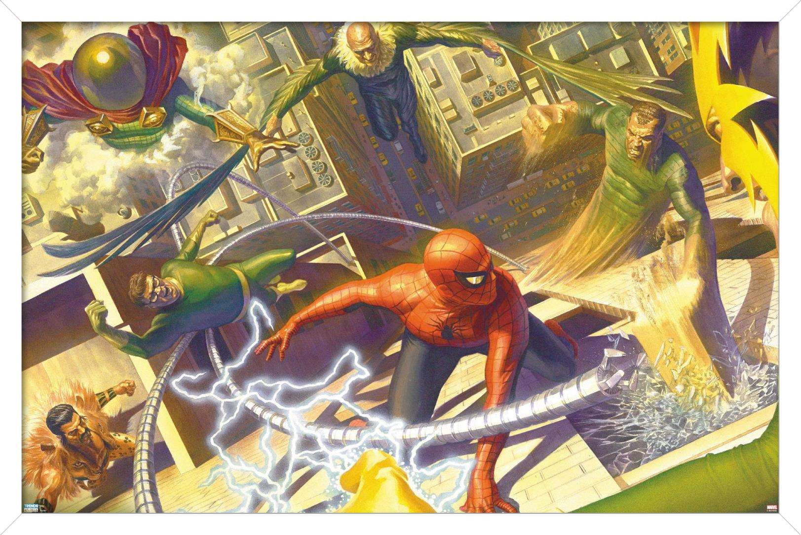 Marvel Comics - Spider-Man - Battle with Sinister Six Wall Poster