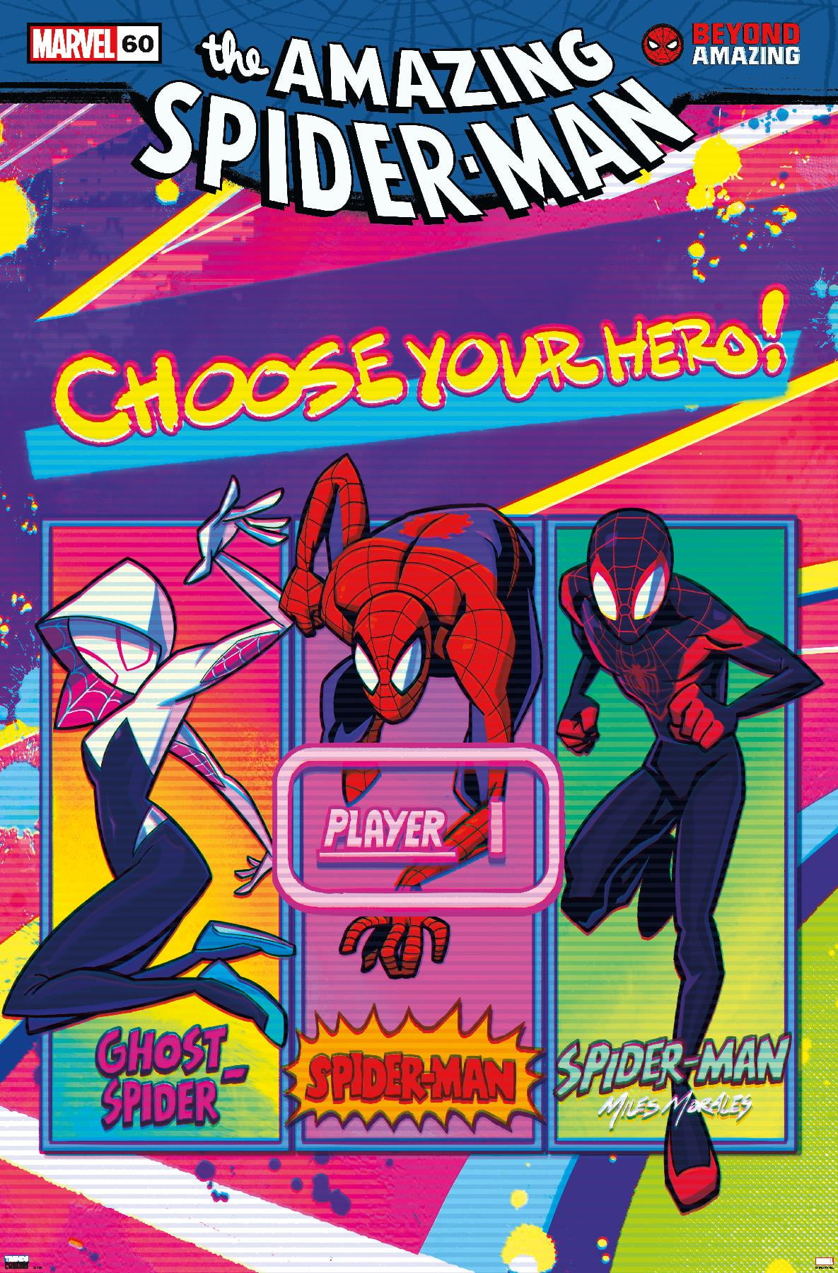  Trends International Marvel Spider-Man: Across The Spider-Verse  - Spider-Punk One Sheet Wall Poster, 22.37 x 34.00, Unframed Version:  Posters & Prints