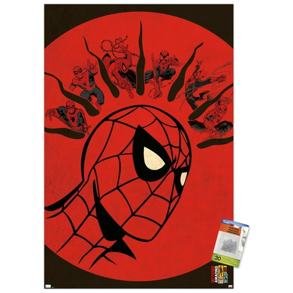 Marvel Comics - Spider-Man: Beyond Amazing - Spidey Sense Wall Poster with Push Pins, 22.375" x 34"