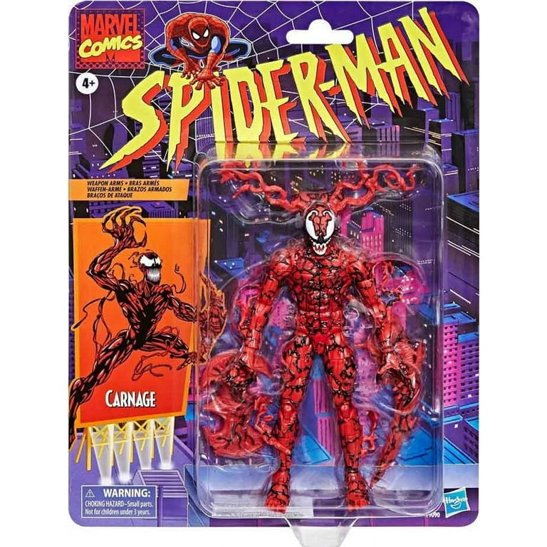 Marvel Comics Spider-Man Carnage Action Figure Exclusive Marvel Comics Spider-Man Carnage Action Figure Exclusive