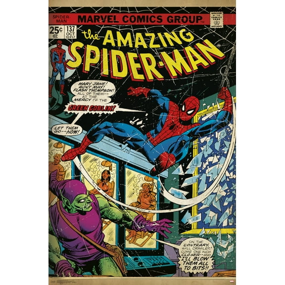 Marvel Comics - Spider-Man - Cover #137 Wall Poster, 22.375" x 34"