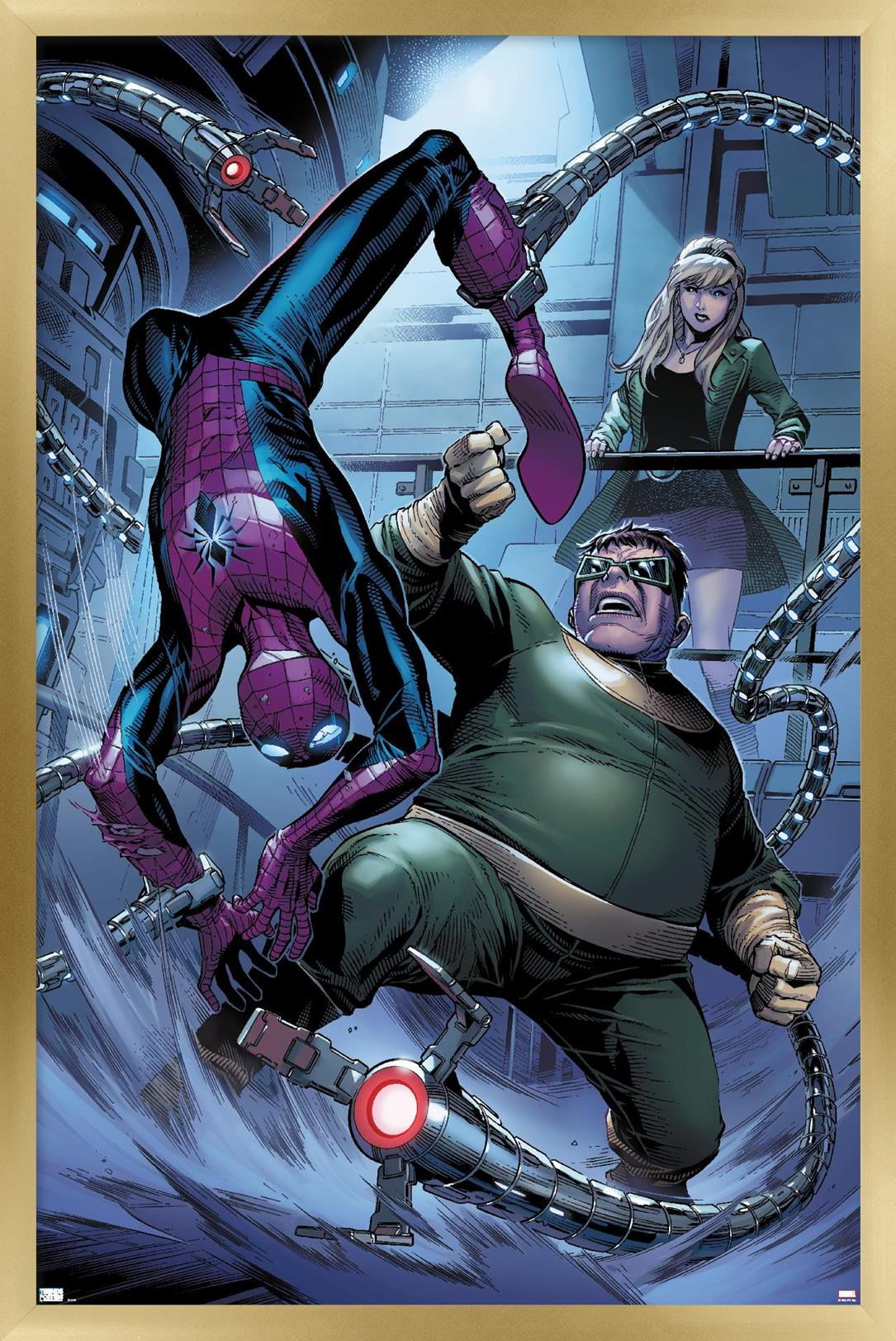 Marvel Comics - Spider-Man, Doctor Octopus - The Clone Conspiracy #2 Wall Poster, 14.725" x 22.375", Framed