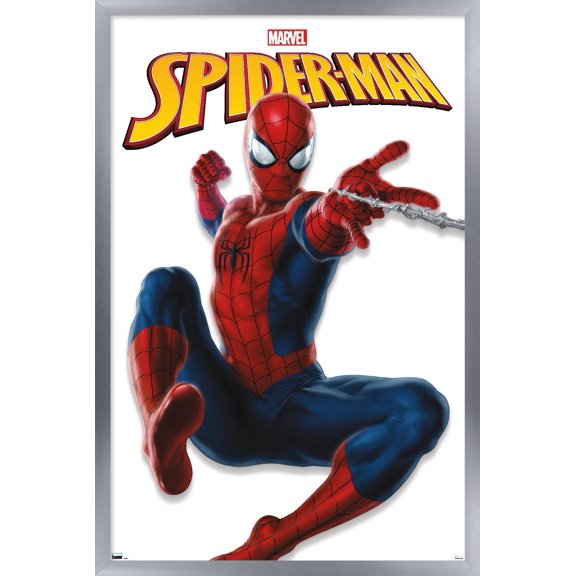 Marvel Comics - Spider-Man Feature Series Wall Poster, 14.725" x 22.375" Framed
