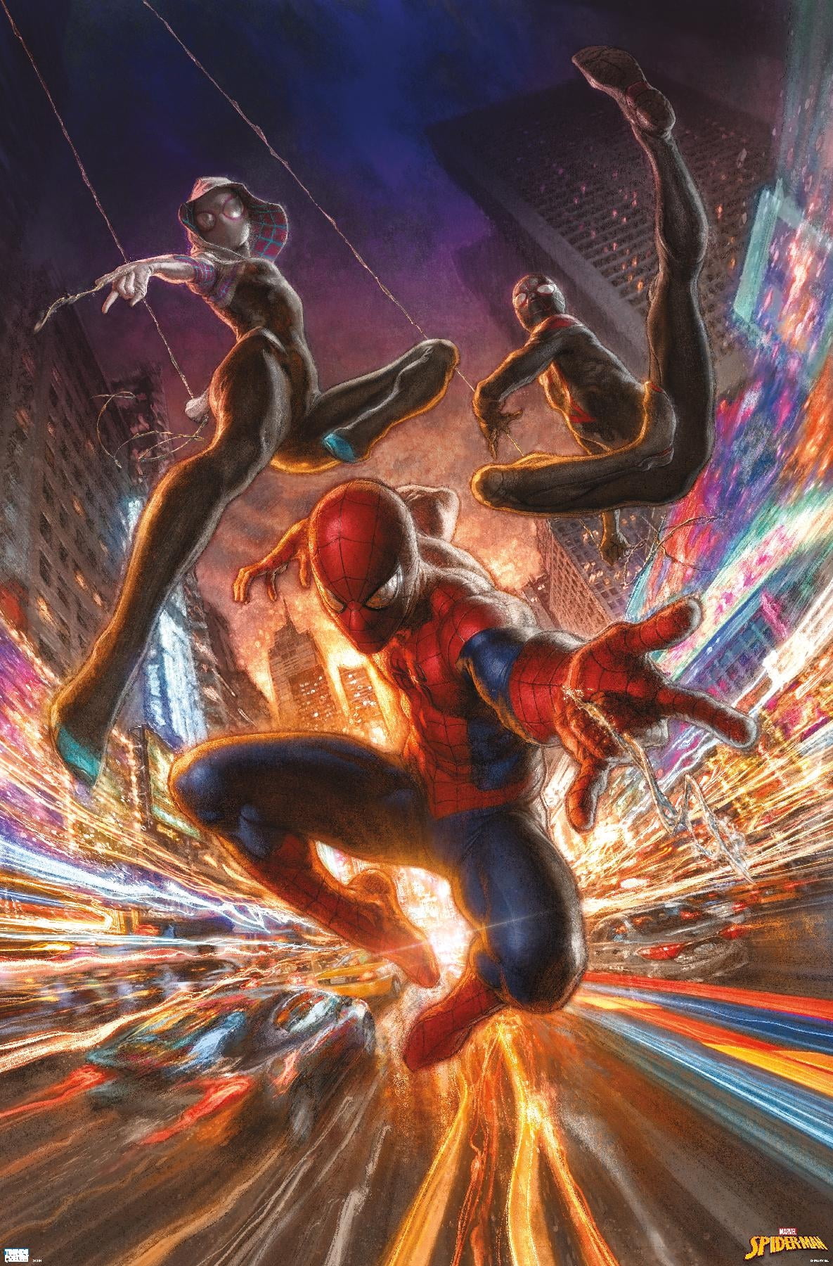 Marvel Comics Spider-Man - Gallery Edition Group Wall Poster with