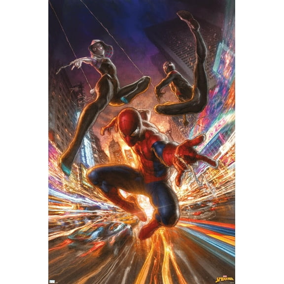 Marvel Comics Spider-Man - Gallery Edition Group Wall Poster, 22.375" x 34"