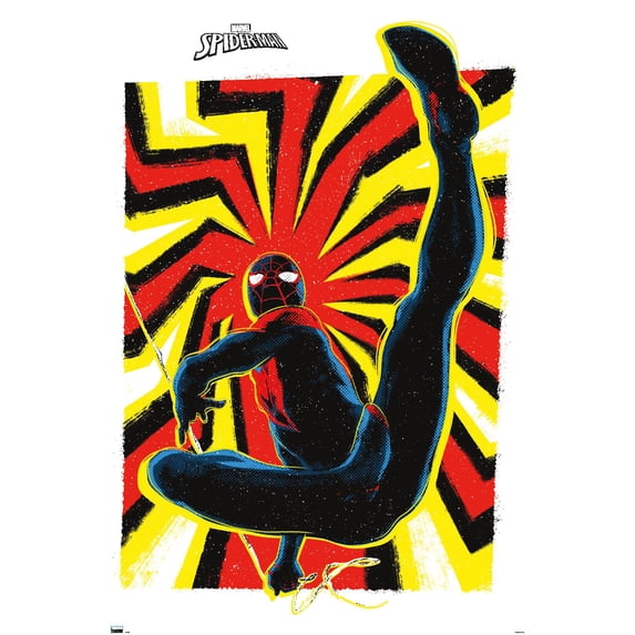 Marvel Comics Spider-Man - Gallery Edition Miles Wall Poster, 22.375" x 34"