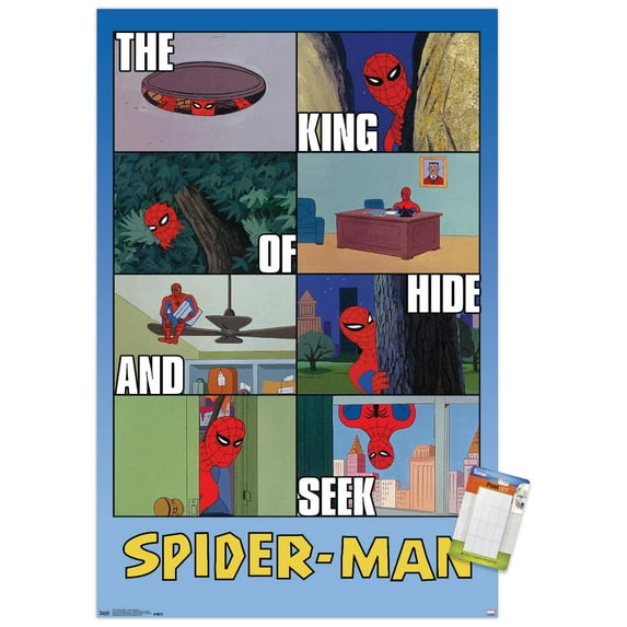 Marvel Comics - Spider-Man - Hide and Seek Wall Poster, 22.375" x 34"