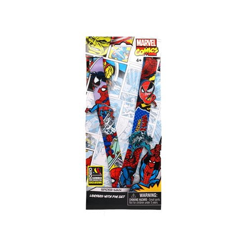 Marvel Comics Spider-Man Lanyard with Pin Comic Con @ Home 2020 Limited Edition Exclusive