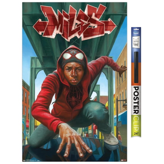 Marvel Comics - Spider-Man - Miles Wall Poster, 22.375" x 34"