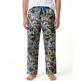 thumbnail image 1 of Marvel Comics Spider-Man Pajama Pants Men's Comic Cover Sleepwear, 1 of 5
