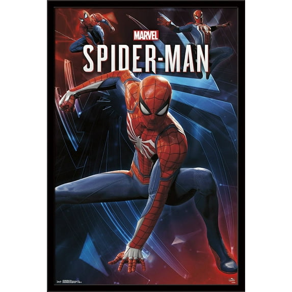 Marvel Comics - Spider-Man - Poses Wall Poster, 22.375" x 34", Framed