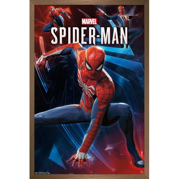 Marvel Comics - Spider-Man - Poses Wall Poster, 22.375" x 34", Framed