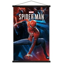 Marvel Comics - Spider-Man - Poses Wall Poster with Wooden Magnetic Frame, 22.375" x 34"