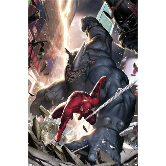 Marvel Comics - Spider-Man, Rhino - X-23 #10 Wall Poster, 14.725" x 22.375"