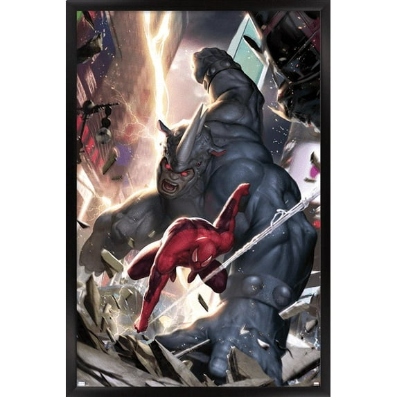 Marvel Comics - Spider-Man, Rhino - X-23 #10 Wall Poster, 22.375" x 34", Framed