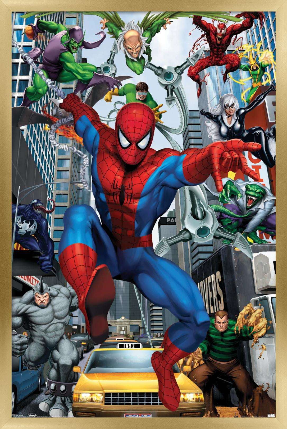 Marvel Comics - Spider-Man - Rogues Wall Poster, 22.375