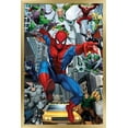 thumbnail image 1 of Marvel Comics - Spider-Man - Rogues Wall Poster, 14.725" x 22.375", Framed, 1 of 3