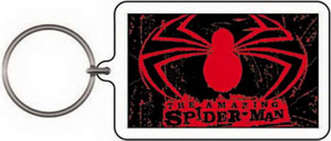 Marvel Comics SpiderMan Scratch Lucite Keychain KSPI0011