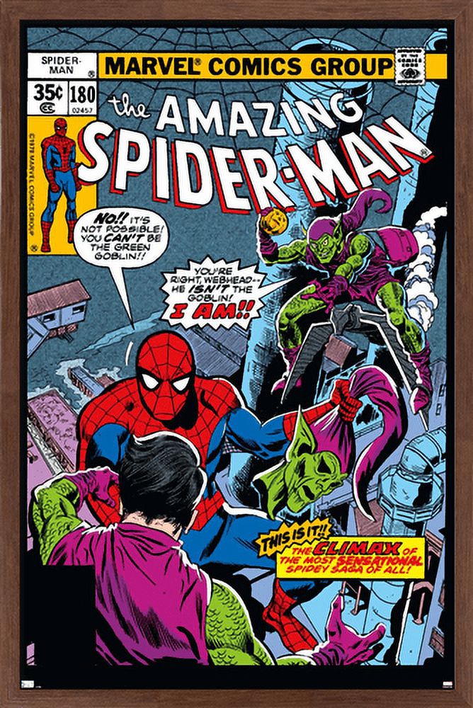 Marvel Comics - Spider-Man - Spider-Man Family #6 Wall Poster, 22.375" x 34", Framed