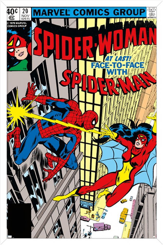 Marvel Comics - Spider-Man - Spider-Woman #20 Wall Poster, 22.375" x 34", Framed