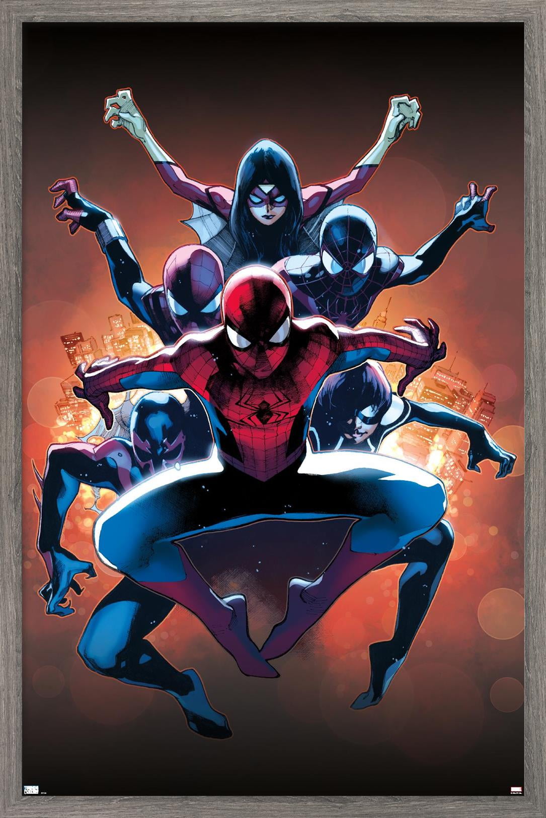 Marvel Comics - Spider-Man - The Amazing Spider-Man #9 Wall Poster, 14.725" x 22.375", Framed