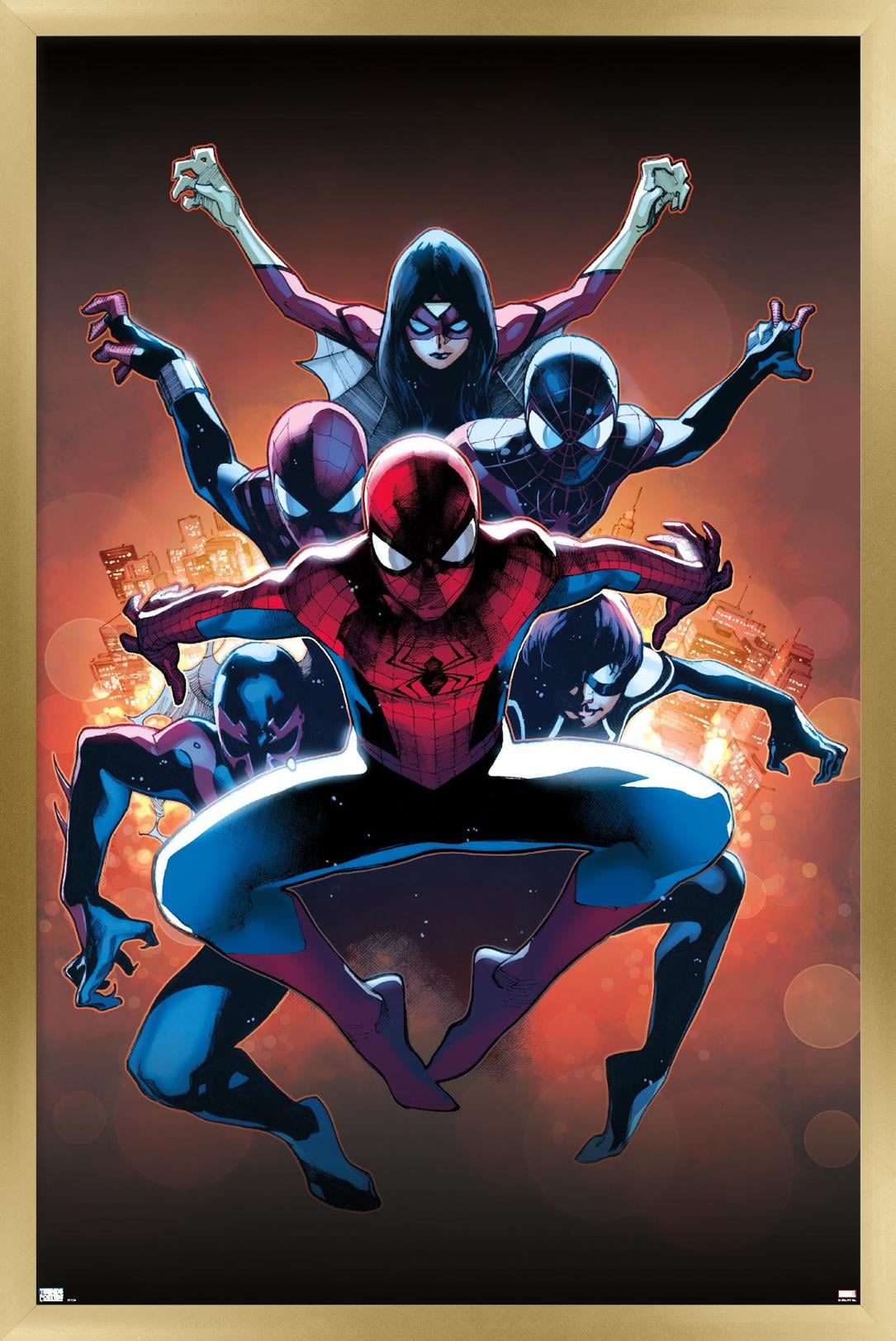 Marvel Comics - Spider-Man - The Amazing Spider-Man #9 Wall Poster, 14.725" x 22.375", Framed