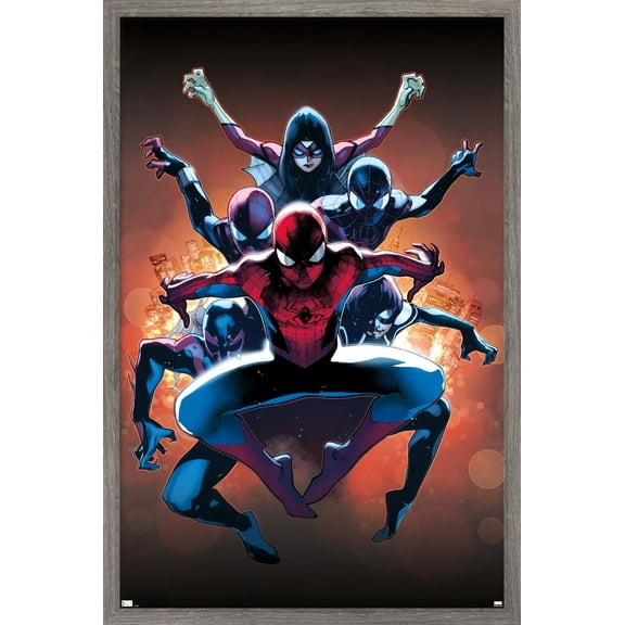Marvel Comics - Spider-Man - The Amazing Spider-Man #9 Wall Poster, 22.375" x 34", Framed