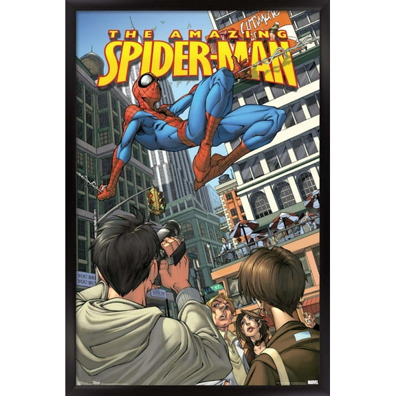 Marvel Comics - Spider-Man - Ultimate Wall Poster, 14.725" x 22.375", Framed