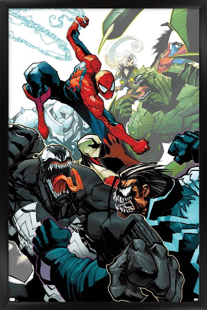 Marvel Comics - Spider-Man - Venom #160 Wall Poster, 14.725" x 22.375", Framed