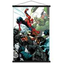 Marvel Comics - Spider-Man - Venom #160 Wall Poster with Wooden Magnetic Frame, 22.375" x 34"