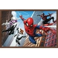 thumbnail image 1 of Marvel Comics - Spider-Man - Web Heroes Wall Poster, 22.375" x 34", Framed, 1 of 6