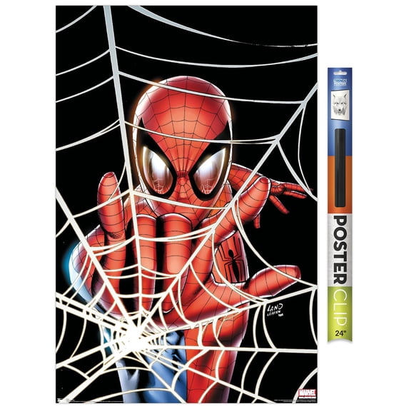 Marvel Spider-Man: Peter Parker (Comic) - Web Wall Poster, 22.375" x 34"