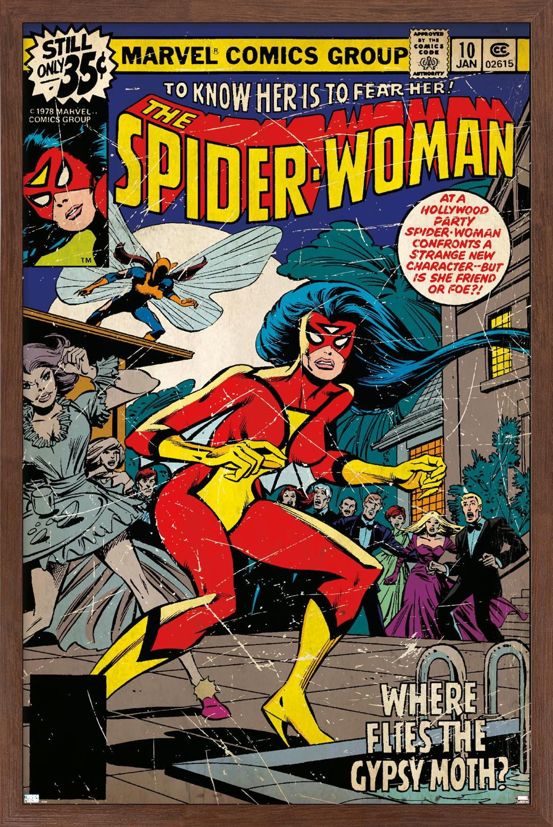 Marvel Comics - Spider-Woman - Spider-Woman #10 Wall Poster, 22.375" x 34", Framed