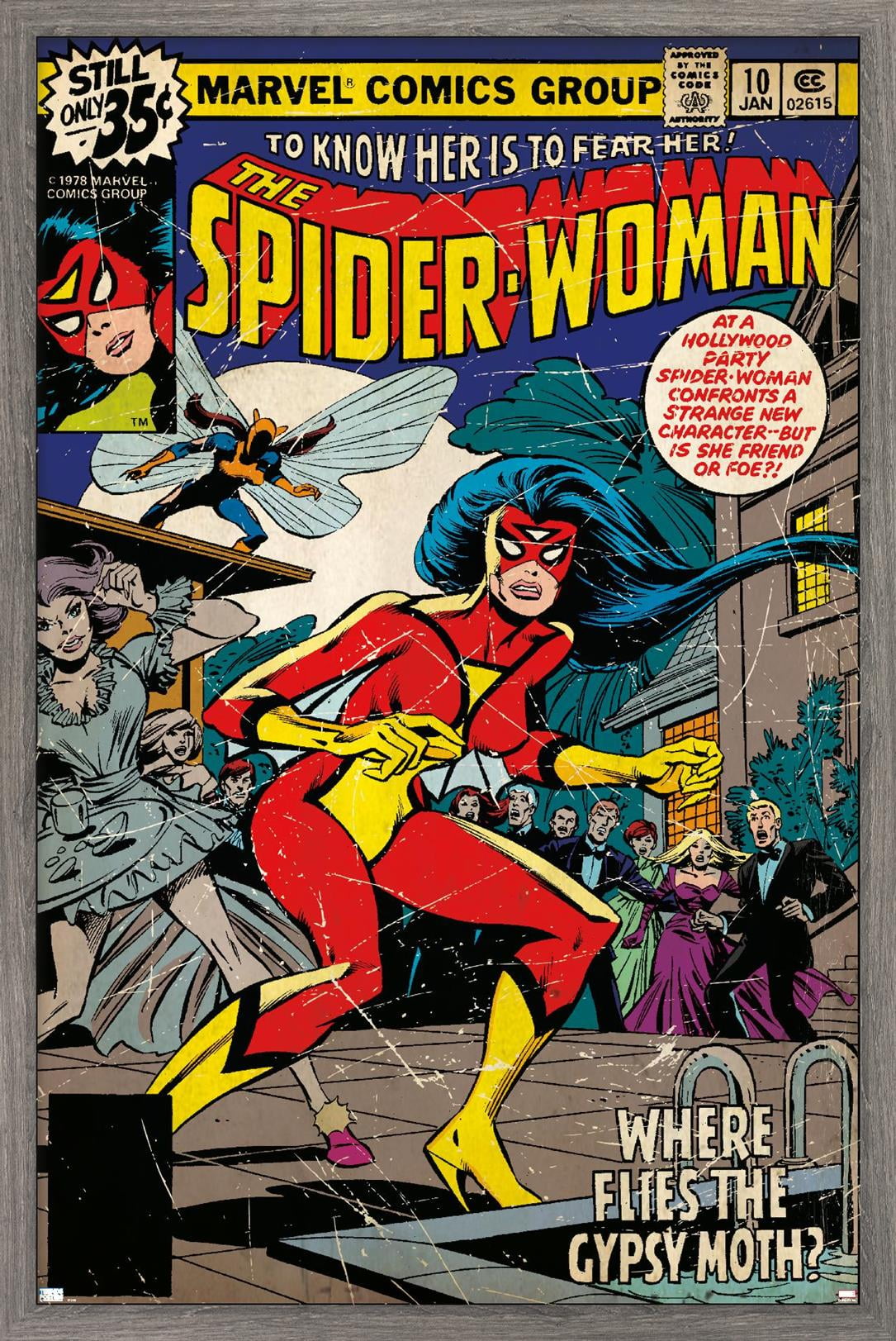 Marvel Comics - Spider-Woman - Spider-Woman #10 Wall Poster, 22.375" x 34", Framed