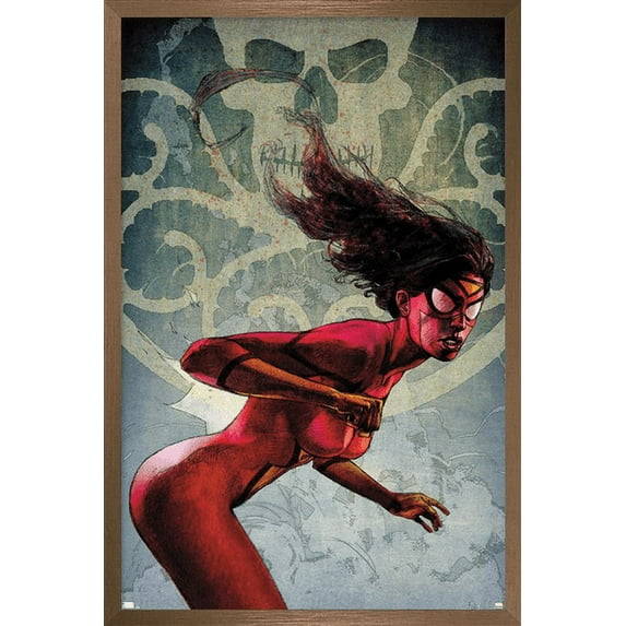 Marvel Comics - Spider-Woman - Spider-Woman #2 Wall Poster, 14.725" x 22.375", Framed