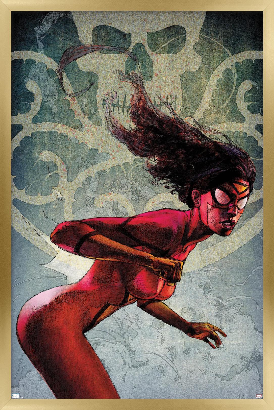 Marvel Comics - Spider-Woman - Spider-Woman #2 Wall Poster, 22.375" x 34", Framed
