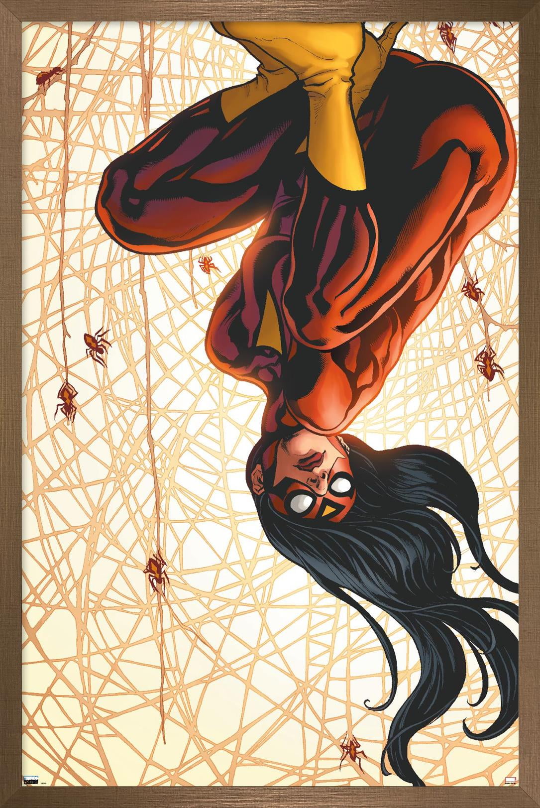 Marvel Comics - Spider Woman - The New Avengers #15 Wall Poster, 14.725" x 22.375", Framed