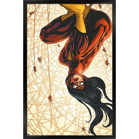 Marvel Comics - Spider Woman - The New Avengers #15 Wall Poster, 14.725" x 22.375", Framed
