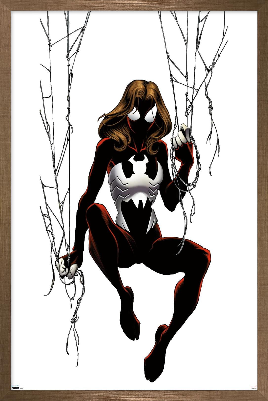 Marvel Comics - Spider Woman - Ultimate Secrets Wall Poster, 14.725" x 22.375", Framed