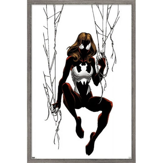 Marvel Comics - Spider Woman - Ultimate Secrets Wall Poster, 14.725" x 22.375", Framed