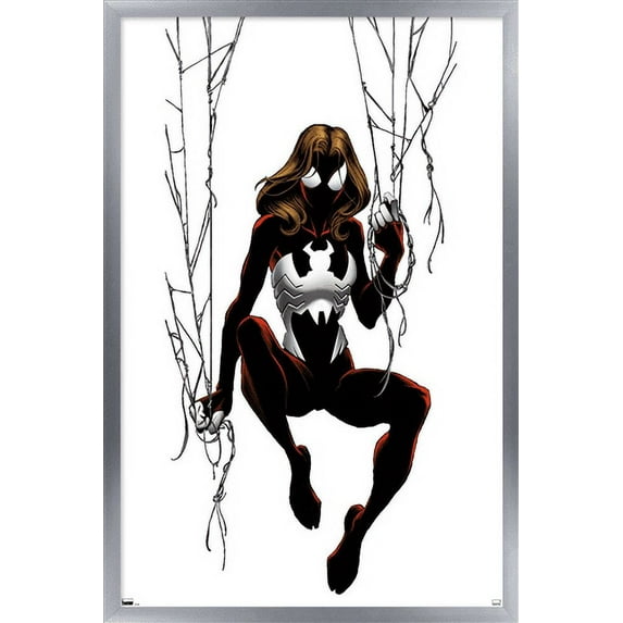 Marvel Comics - Spider Woman - Ultimate Secrets Wall Poster, 14.725" x 22.375", Framed