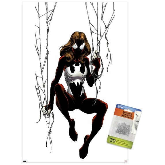 Marvel Comics - Spider Woman - Ultimate Secrets Wall Poster with Pushpins, 14.725" x 22.375"