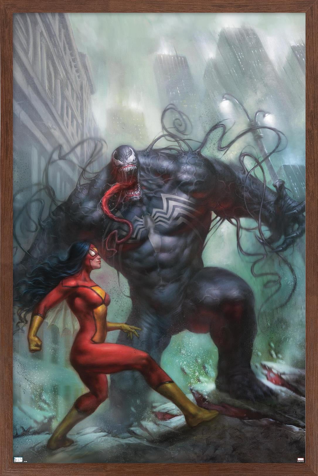 Marvel Comics - Spider-Woman - Venom #161 Wall Poster, 22.375" x 34", Framed