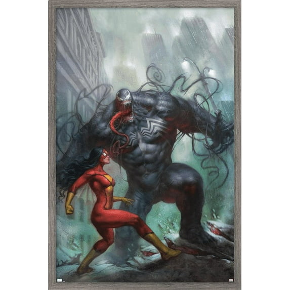 Marvel Comics - Spider-Woman - Venom #161 Wall Poster, 22.375" x 34", Framed