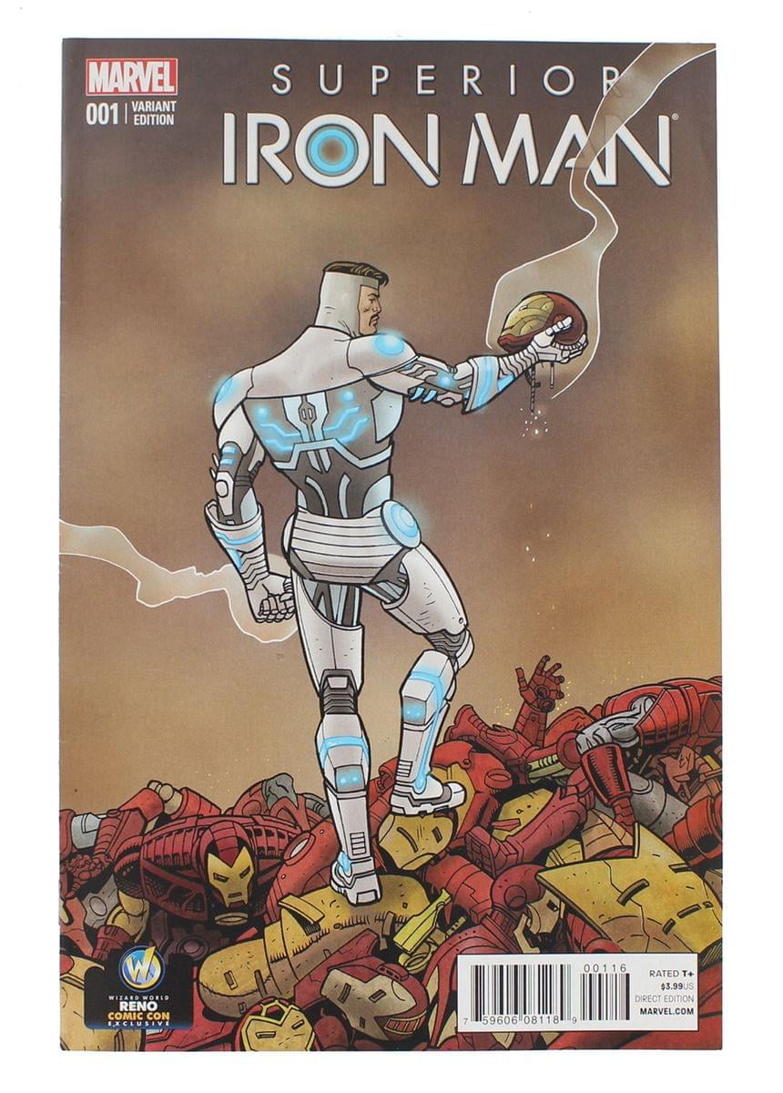 Marvel Comics Superior Iron Man #001 Wizard World Reno 2014 Exclusive Cover